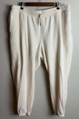 The North Face Sweatpants Off-White Cream Joggers Plus Size XXL Pockets Women’s